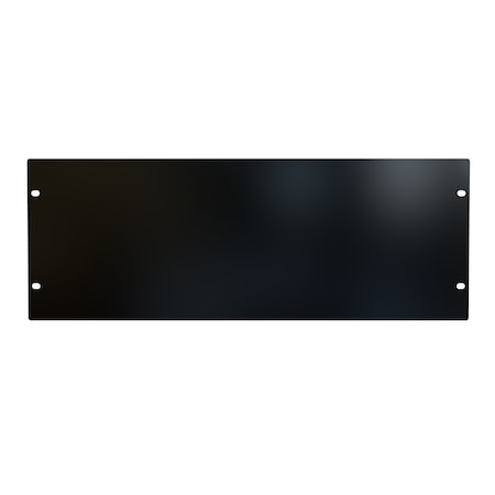 Hammond 4U FLAT STEEL RACK Panel PBPS19007BK